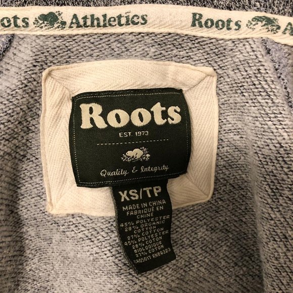 Roots Full Zip Winter Snow Hoodie Size XS - Picture 3 of 4